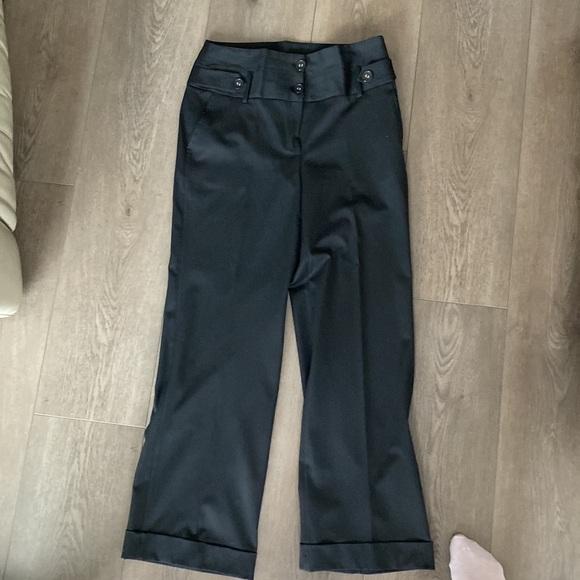 Black pine strips high rise worn twice women paint - Picture 3 of 6